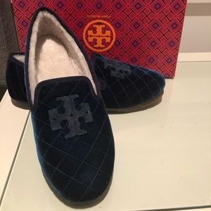 Billy 2 Tory Burch velvet loafers